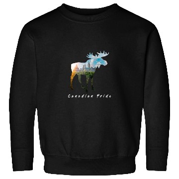 Discover Moose - Canadian Pride Sweatshirts