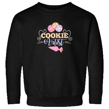 Discover Cookie Artist Illustration for Cookie Decorators Sweatshirts