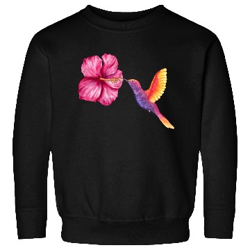 Discover humming-bird hibiscus Sweatshirts