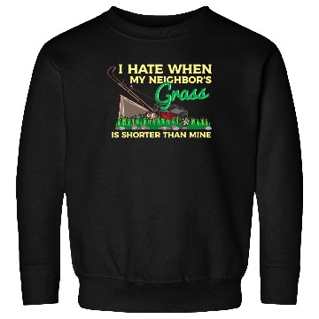 Discover Lawn Mower Gardener Gift Lawn Mowing Sweatshirts