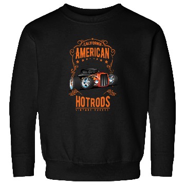 Discover American Hot Rod Car Race Sweatshirts