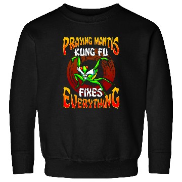 Discover Praying Mantis Kung Fu Sweatshirts