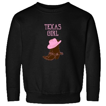 Discover Texas girl Sweatshirts
