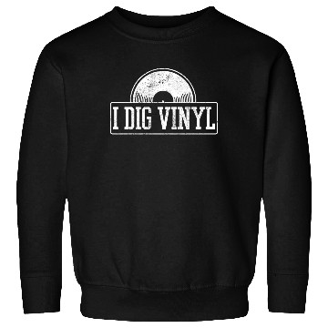 Discover I Dig Vinyl Sweatshirts