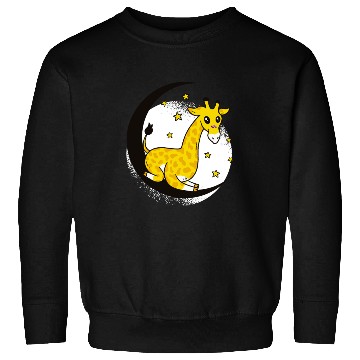 Discover Night Giraffe Sweatshirts