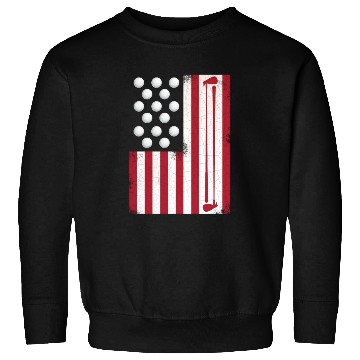 Discover Golf Flag on 4th Of July Sweatshirts