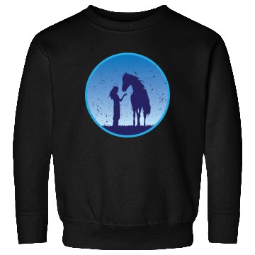 Discover Horse and Girl Sweatshirts