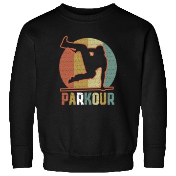 Discover Youth Parkour design for Boys Sweatshirts