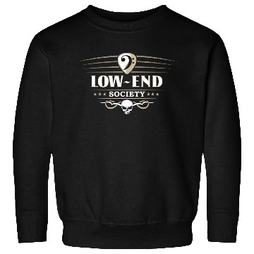 Discover Original Low End Society for Bass Player Sweatshirts