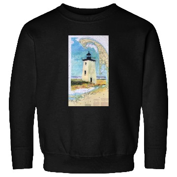 Discover Long Point Light House Ptown Cape Cod Sweatshirts