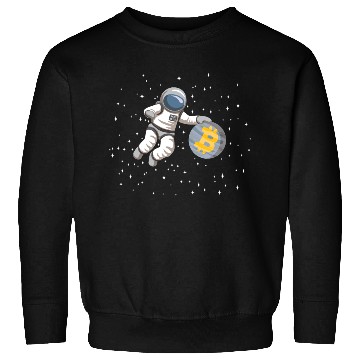 Discover Astronaut Bitcoin Sweatshirts
