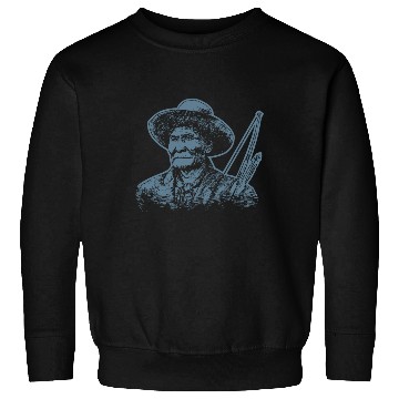Discover Geronimo Apache Native American Indian Warrior Sweatshirts