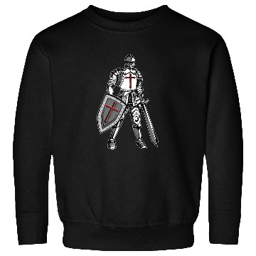 Discover Knights Templar Crusader Cross Armor Sweatshirts