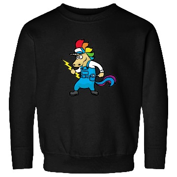 Discover UNICORN ELECTRICIAN Electricity Lineman Wire Sweatshirts