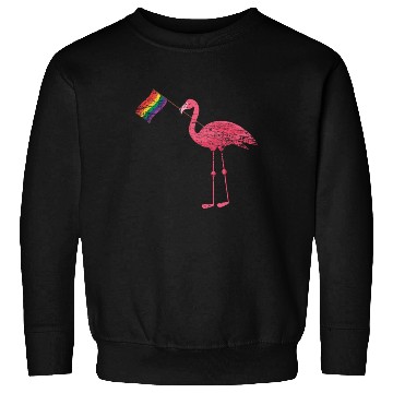 Discover Flamingo Rainbow Sweatshirts