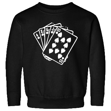 Discover Poker Card Deck Sweatshirts