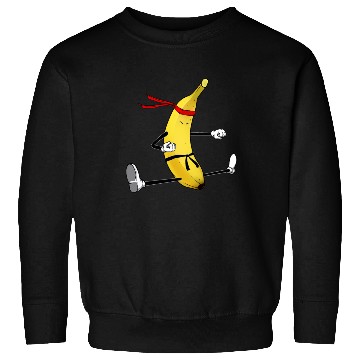 Discover Banana Split Funny Yellow Ripen Fruit Sweatshirts