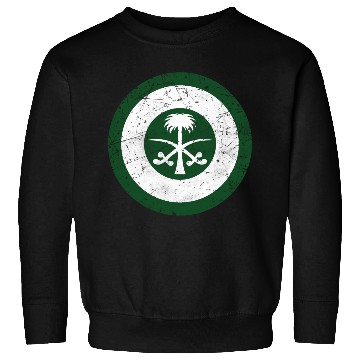Discover Saudi Arabia Air Force Flag Roundel Sweatshirts