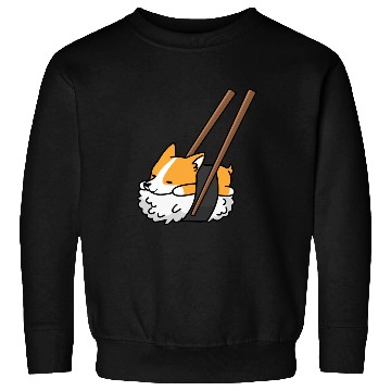 Discover Corgi Sushi Sweatshirts