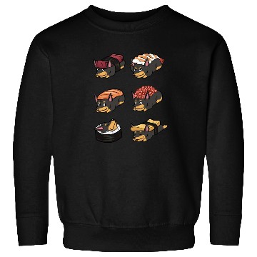 Discover Doberman Sushi Nigiri Sweatshirts