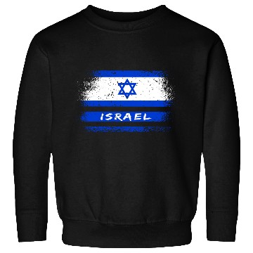 Discover Israel Vintage Flag / Gift Jerusalem Sweatshirts