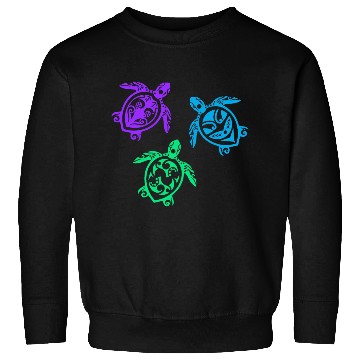 Discover Maori Three Turtles Group Tattoo Gift Idea Sweatshirts