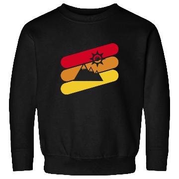 Discover Mountains Mountain Mountaineering Sweatshirts