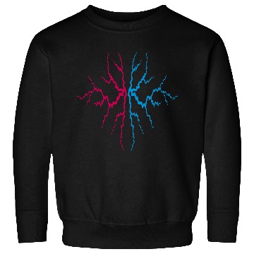 Discover colorful tattoo lightning thunder weather storm st Sweatshirts