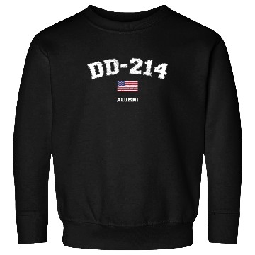 Discover Dd 214 Us Armed Forces Alumni Usa Flag Vintage Sweatshirts