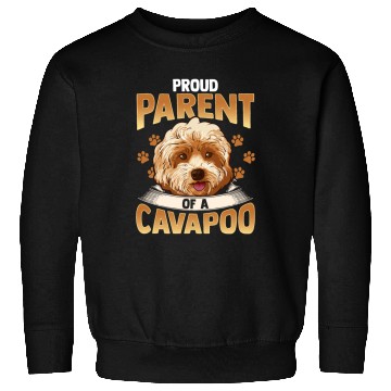 Discover Cavapoo Dog Cavoodle Dogs Poodle Cute Puppy Gift Sweatshirts