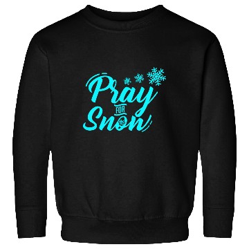 Discover Pray for Snow Snow White Christmas Praying Sweatshirts