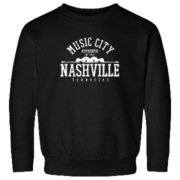 Discover Nashville Music City Tennessee Country Music Gift Sweatshirts