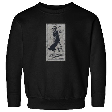 Discover Occult The Death Tarot Card La Mort XIII Vintage Sweatshirts