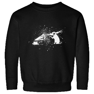 Discover Banksy Rocket Dog HMV Splash Paint Artwork Sweatshirts