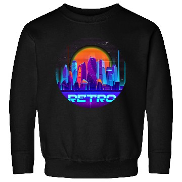 Discover Synthwave Space: Retrowave Sweatshirts