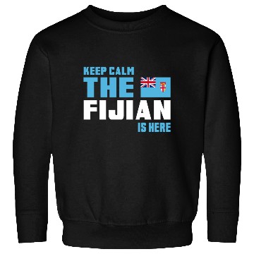 Discover Keep Calm Fiji / Gift Flag Sweatshirts