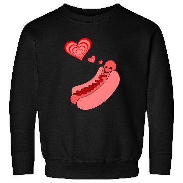 Discover Hot Dog Love Sweatshirts