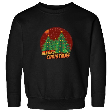 Discover Christmas Xmas Tree Winter Snow Merry Christmas Sweatshirts