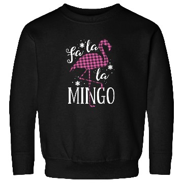 Discover Fa La La Mingo Flamingo Christmas Sweatshirts Pink