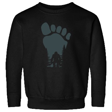 Discover Sasquatch Yeti Bigfoot Wild man Funny saying Sweatshirts