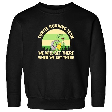 Discover Turtle Running Team Sweatshirts