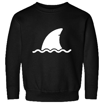 Discover Shark shark fin water sea animal swim present Sweatshirts