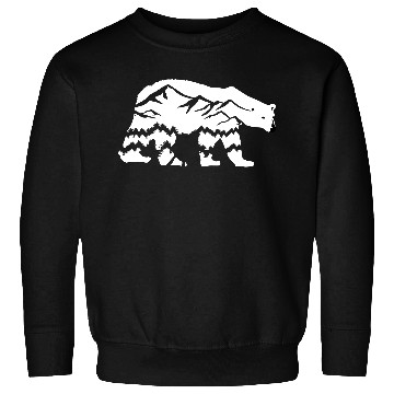 Discover Polar Bear and Mountains Sweatshirts