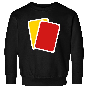 Discover Red yellow card Sweatshirts