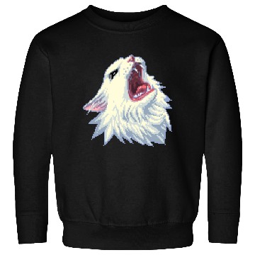 Discover 8 bit Screamin Thurston the Cat meme 2 Sweatshirts