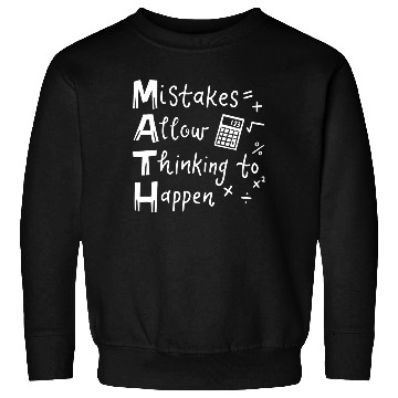 Discover Math Teacher Sweatshirts