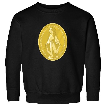 Discover Miraculous medal of virgin mary catholic christian Sweatshirts