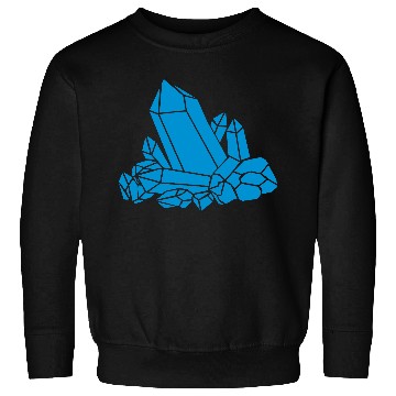 Discover Blue crystal clipart Sweatshirts