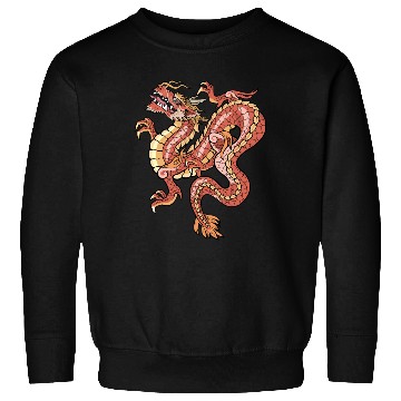 Discover big red chinese dragon Sweatshirts