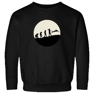 Discover Swimmers Evolution Moon Sweatshirts